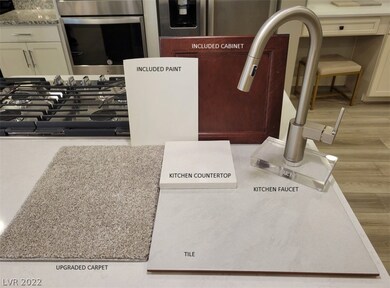 Selected finishes.