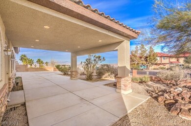 Huge portico and front entry of home