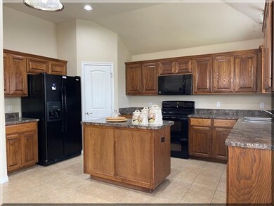 Open Kitchen With Center Island