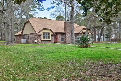 Large front yard