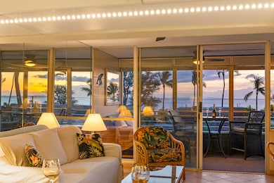 Mirrored Wall Magnifies Ocean View