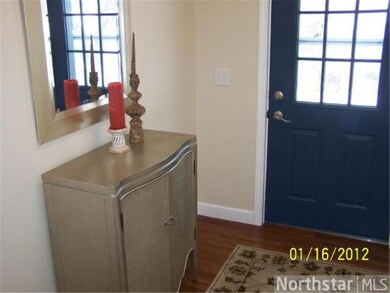 Rear entry area