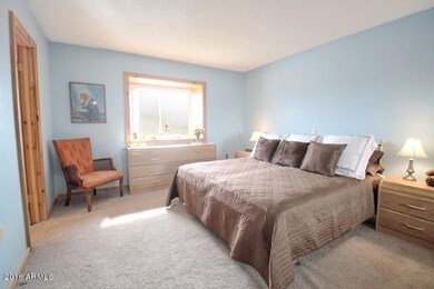Master Bedroom w view window