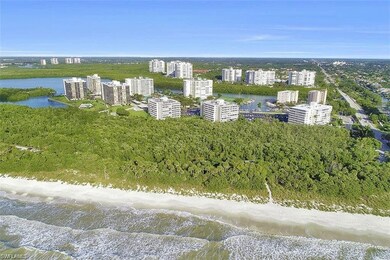 Beach in Front of Building buffered by State Park