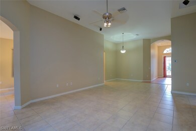 Spacious formal living and dining room areas