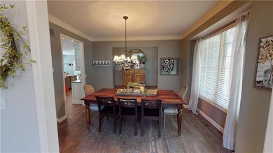 Formal dining room.
