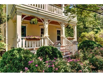 Beautiful details and lush landscaping welcome you