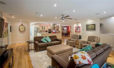 Very open concept floorplan