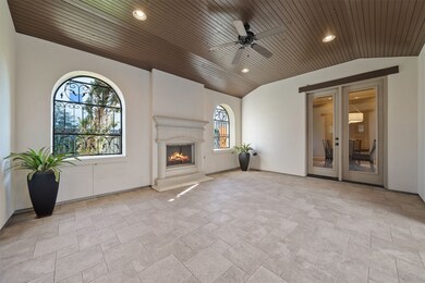 Entry courtyard