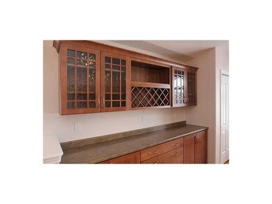 Kitchen. Custom china cabinet.