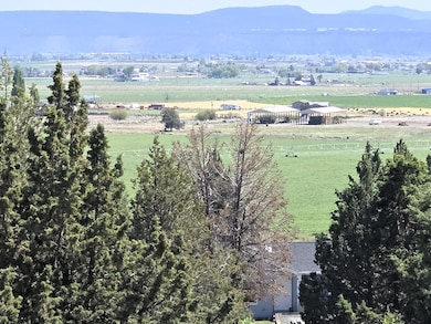 View of Farm land below