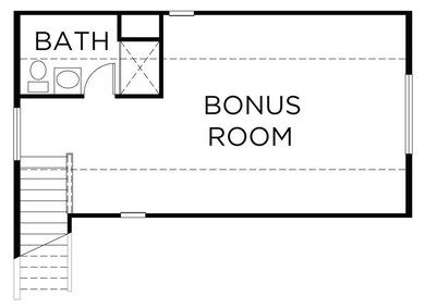 This is a general representation of floor plan and may vary from actual home constructed. Features in photos, upgrades, elevation, materials, dimensions and layout all subject to change. 3rd floor bonus room includes 3/4 bath!