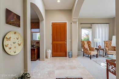 Front door interior