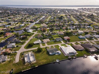 Aerial view of the area