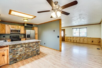 Kitchen to living room