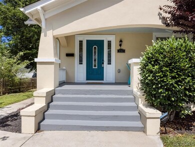 Amazing covered front porch.
