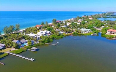 Bay-side view towards home and Gulf. 