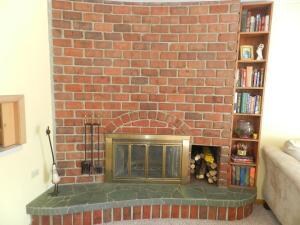 Gorgeous Wood-Burning Fireplace