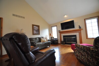 Living Room with Gas Fireplace