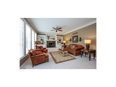 Spacious Great Room w/Wall of Windows Overlooking 
