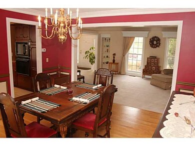 Dining Room. Dining room open to formal living roo
