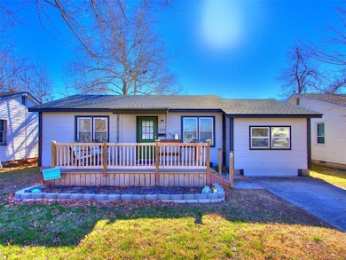 View of front of home with a front yard