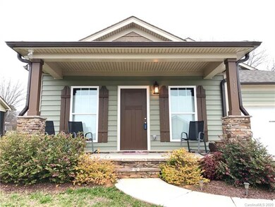 Cozy, spacious front porch