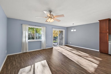 Sliding door access to balcony