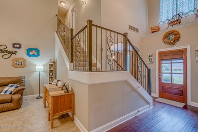 Entry with stairs