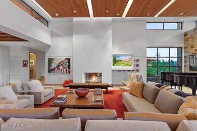 Gas Fireplace with TV