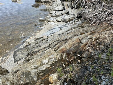 Dramatic shoreline