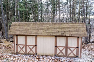 Amish built shed.