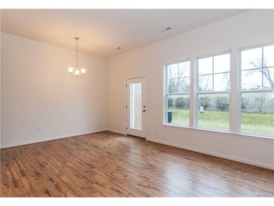 Great Room on the rear of the home: Home is under 