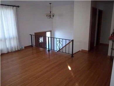 Once inside the front door you choose up or down. 