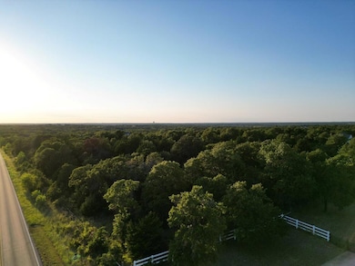 View of aerial view at dusk