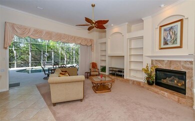 Great room opens to the outdoor private spaces