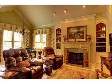 One of three Fireplaces in this home. All elegantl