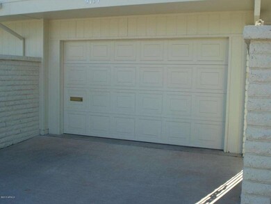 Garage Door at Carport