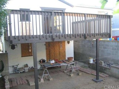 View of Rear Deck from backyard