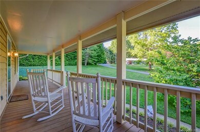 Rocking chair front porch