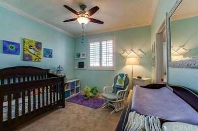 Secondary bedroom is ample in size, has upgraded c