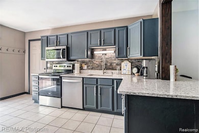 Kitchen  w/ Quartz Counters