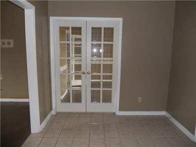 French Doors To Dining Room.