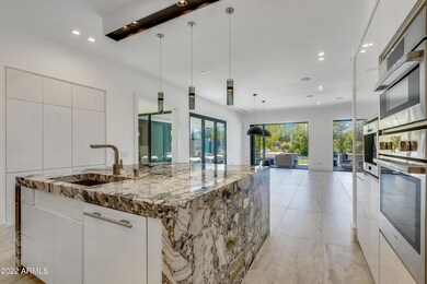 Spacious Kitchen with Backyard Views