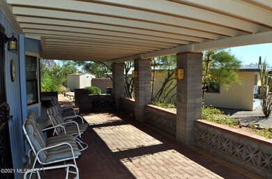 Covered patio