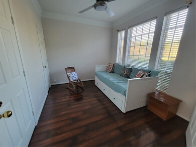 To the right of the front entrance is the Secondary Bedroom with an En-Suite Bath.