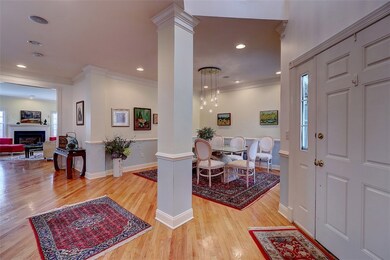 Open Floor Plan, High Ceilings and Custom Moldings