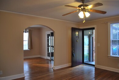 Living Room view into Dining Room