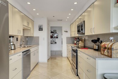 Dining space with hardwood / wood-style flooring
