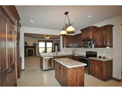 Kitchen. Great stainless steel appliances and gorg